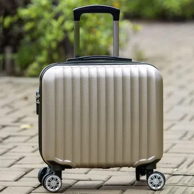 17 Inches Universal Wheels Small Luggage Mini Luggage Commercial Trolley Luggage Small Fresh