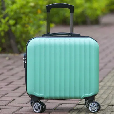 17 Inches Universal Wheels Small Luggage Mini Luggage Commercial Trolley Luggage Small Fresh