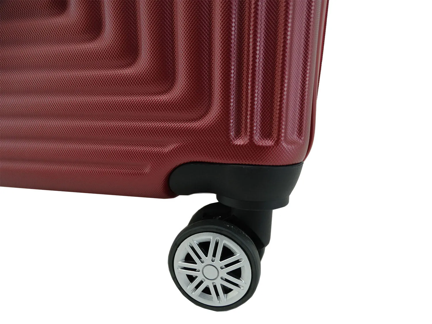 1726BG1, Airliner- Suitcase Medium 24" (Burgundy)