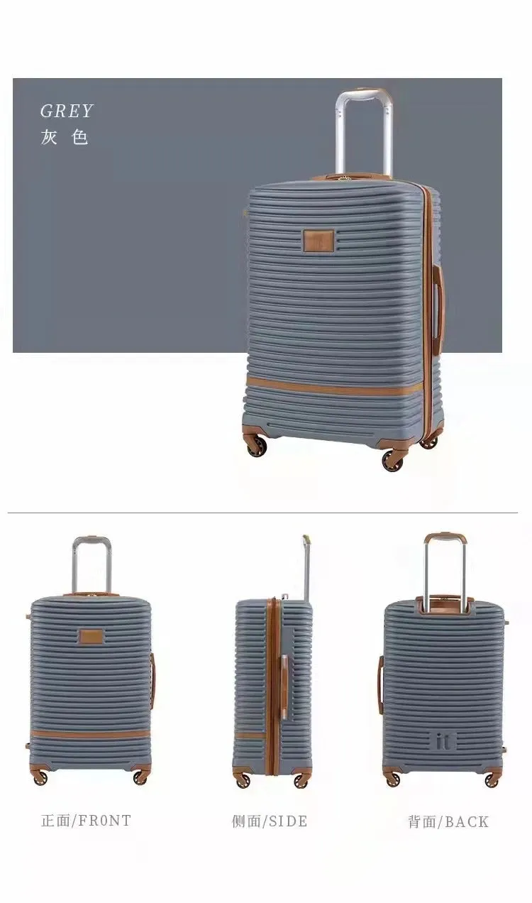 20 24 28 inch 3 Piece Travel Suitcase Set ABS Trolley Case Designer Luggage Set On Wheels