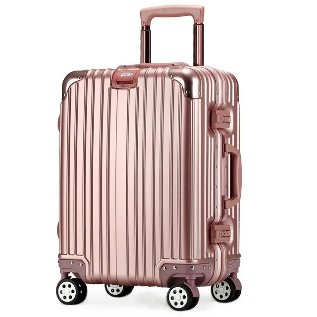 2018 Autumn And Winter New Mute Caster Pc Trolley Case Unisex Trolley Case Luggage