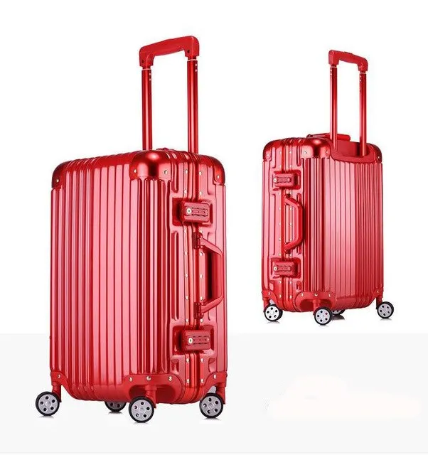 20''22''24''26''29'' Business Travel Rolling Luggage Aluminum Frame Tsa Lock Spinner Wheels Cabin