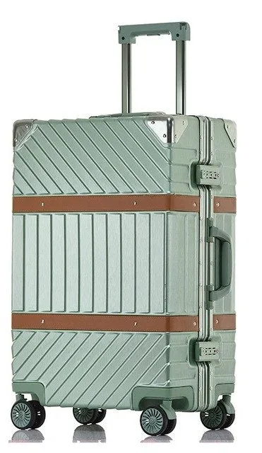 20'24'26'29' Aluminium Frame Unisex Fashion Travel Large Capacity High Quality Luggage Rolling