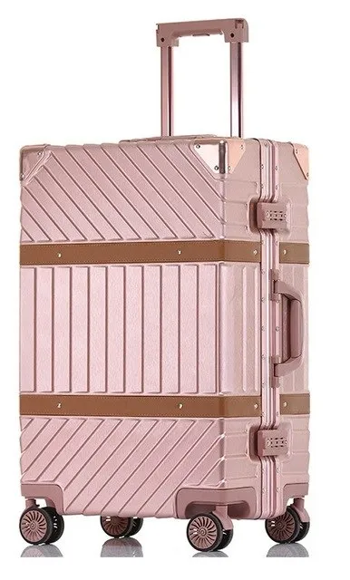 20'24'26'29' Aluminium Frame Unisex Fashion Travel Large Capacity High Quality Luggage Rolling