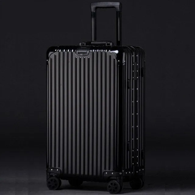 20''24''26''29'' Aluminum Alloy Trolley Carry On Luggage Fashion Travel Cabine Tsa Lock Koffer Mala