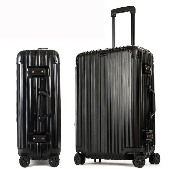 20''24''26''29''Large Capacity Aluminum Frame Suitcase Travel Trolley Luggage Tsa Lock Koffer