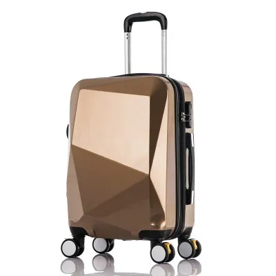 20" 24" Inch Female Mirror Travel Suitcase Suitcase Luxury Brand Boarding Rolling Luggage On Wheels