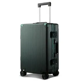 20" 24"100% Aluminum Luggage Hardside Rolling Trolley Luggage Travel Suitcase Carry On Luggage