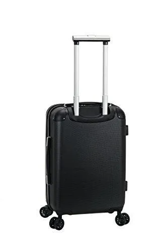 20" Personalized Rockland Carry On Luggage (Black)