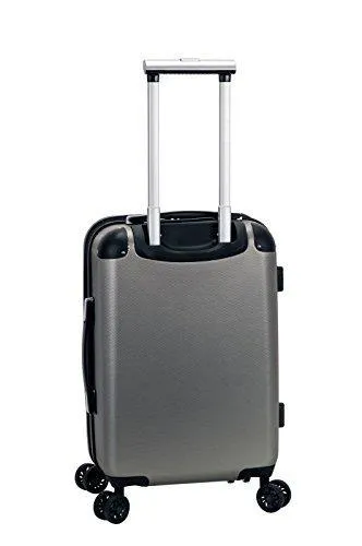 20" Personalized Rockland Carry On Luggage (Black)