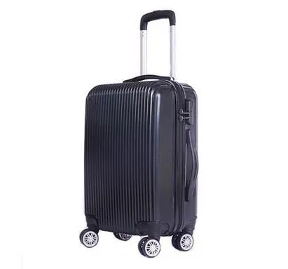 20"24" Carry-On Suitcase With Wheels Unisex Pink Luggage Travel Bag Trolley Bags Children'S