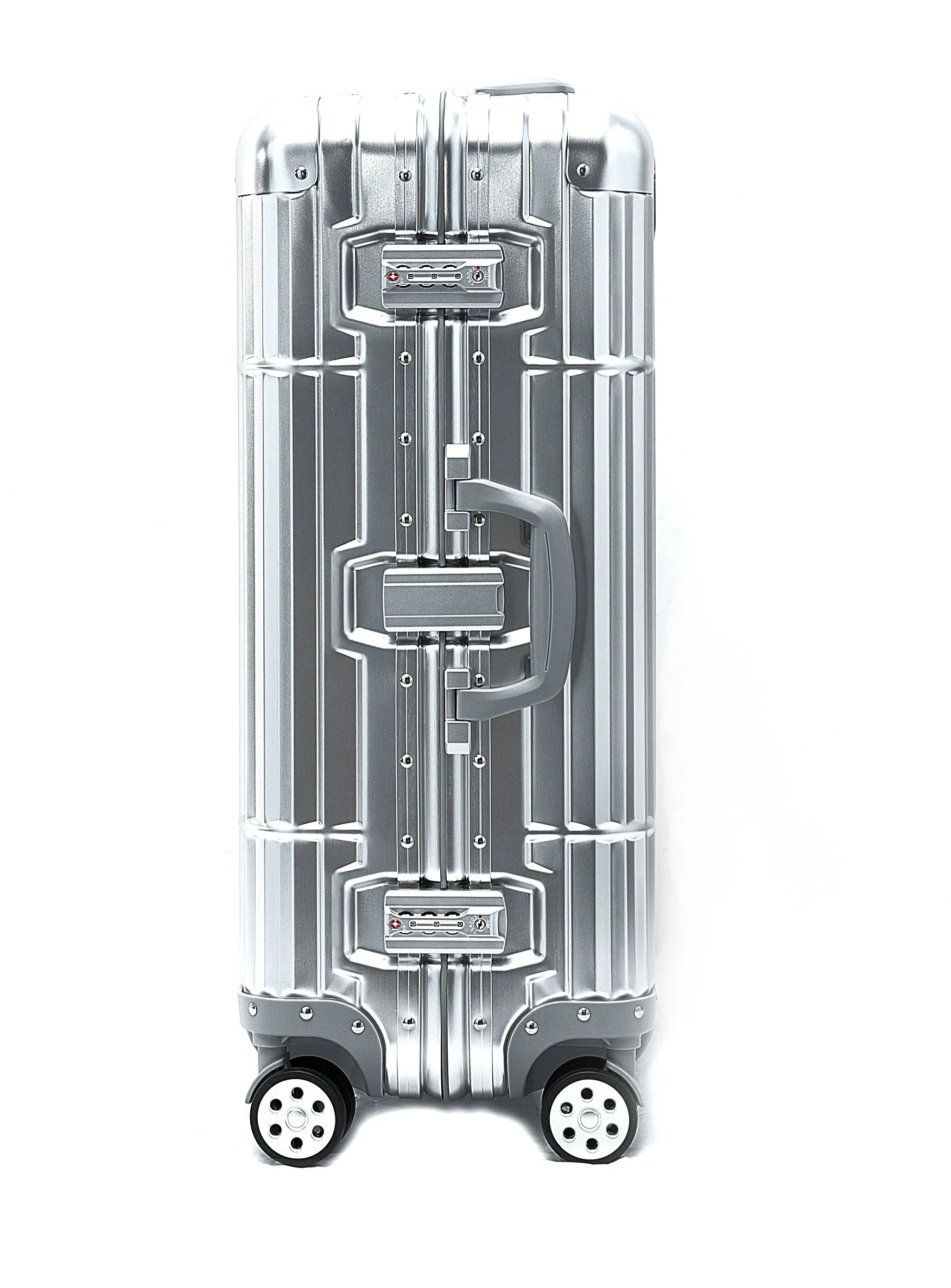 24" Aluminum Luggage (Silver)