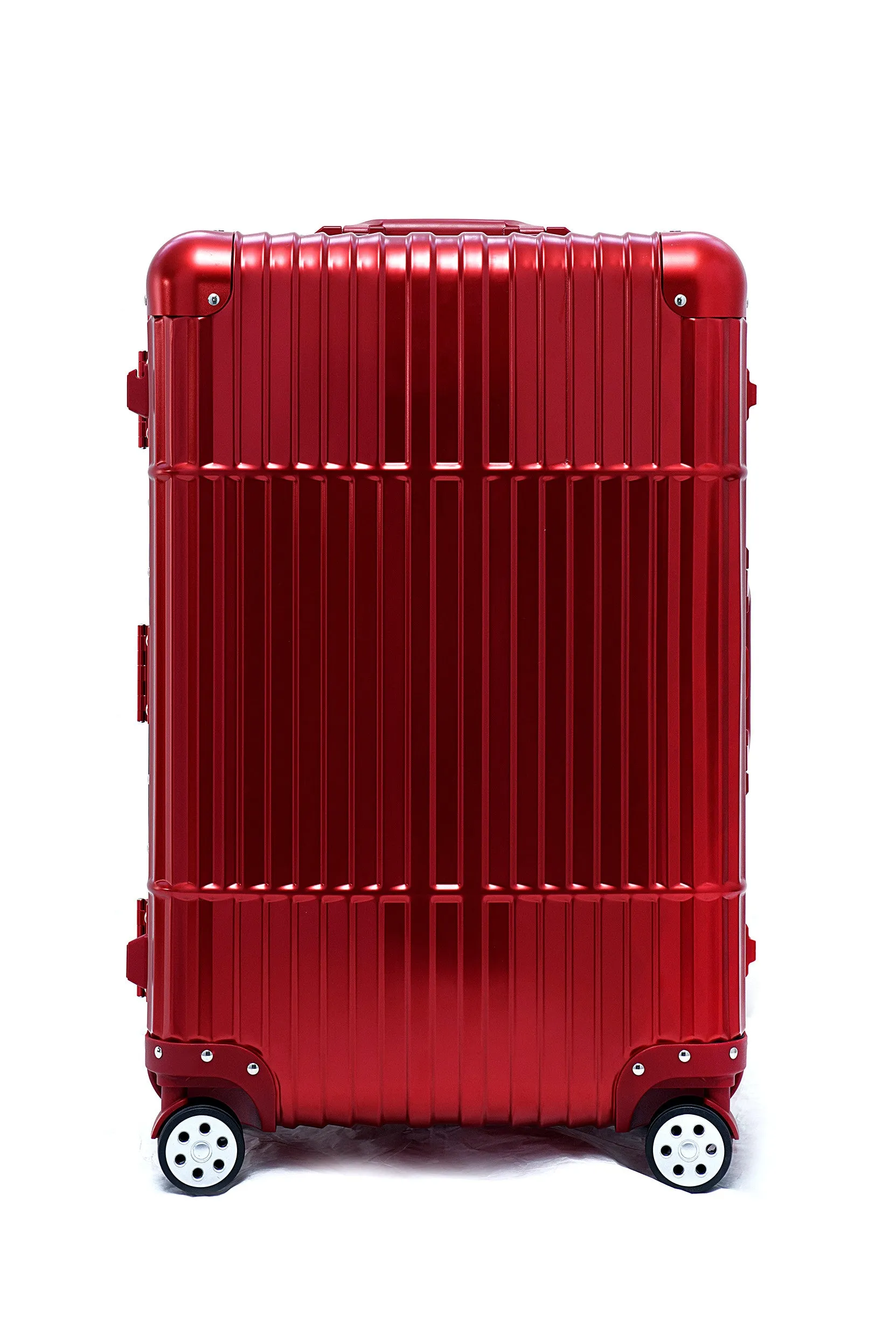 28" Aluminum Luggage (Red)