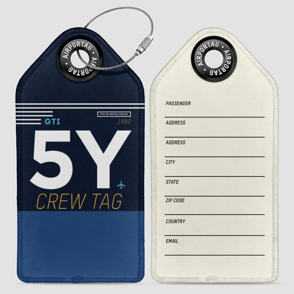 5Y - Luggage Tag