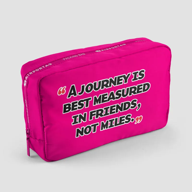 A Journey is - Packing Bag