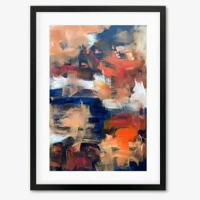 Abstract 495 Framed Art