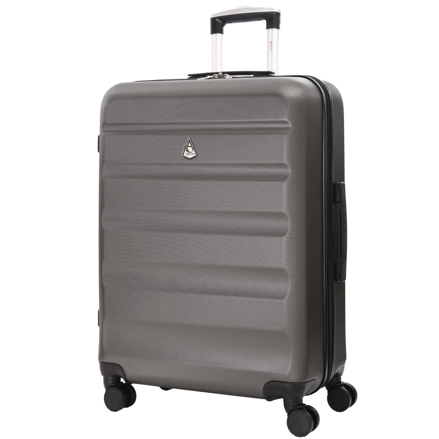 Aerolite Lightweight Hard Shell Suitcase Luggage Set with 4 Spinner Wheels (Cabin, Medium & Large)