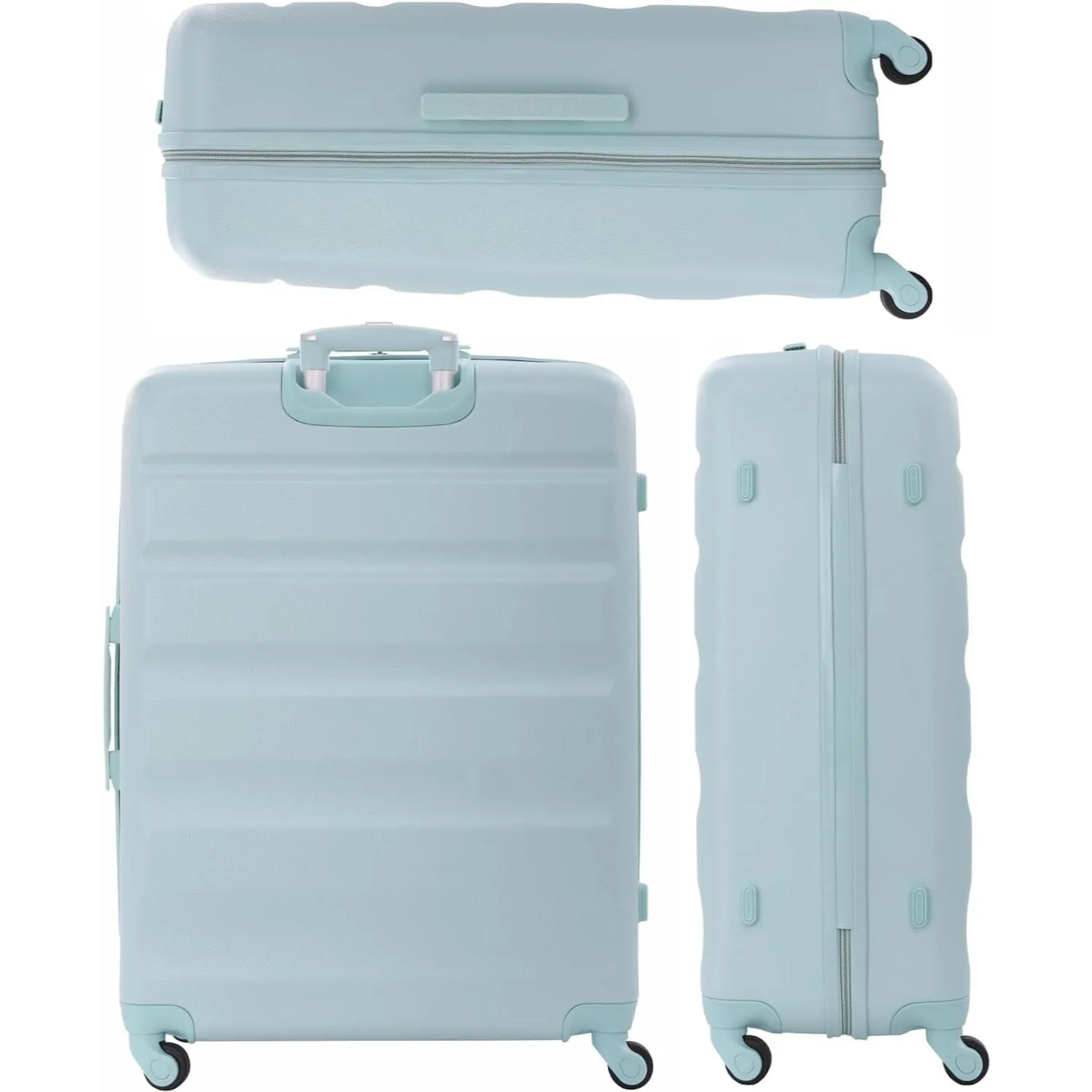 Aerolite Set of 3 Hard Shell Lightweight Suitcase Complete Luggage Set (Cabin 18"   Medium 25"  Large 29")