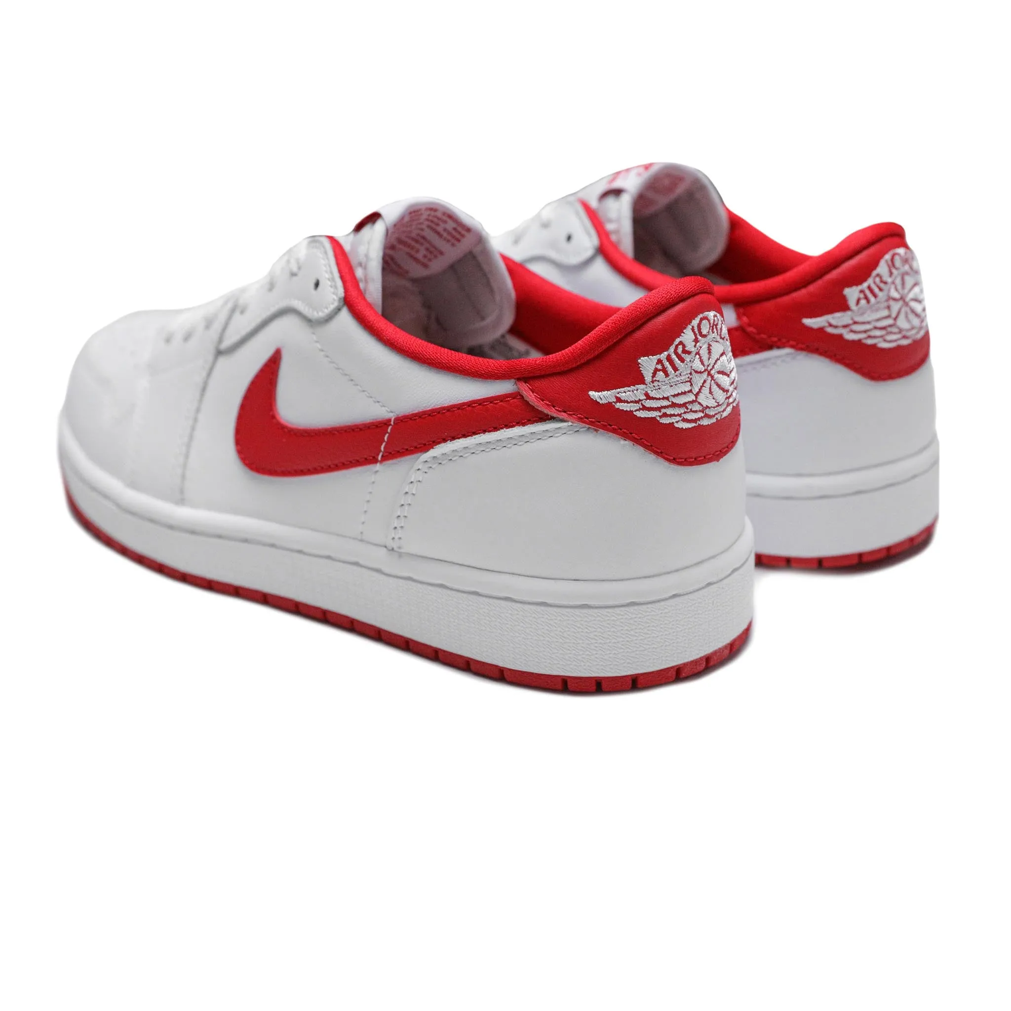 Air Jordan 1 Low OG 'White/University Red'