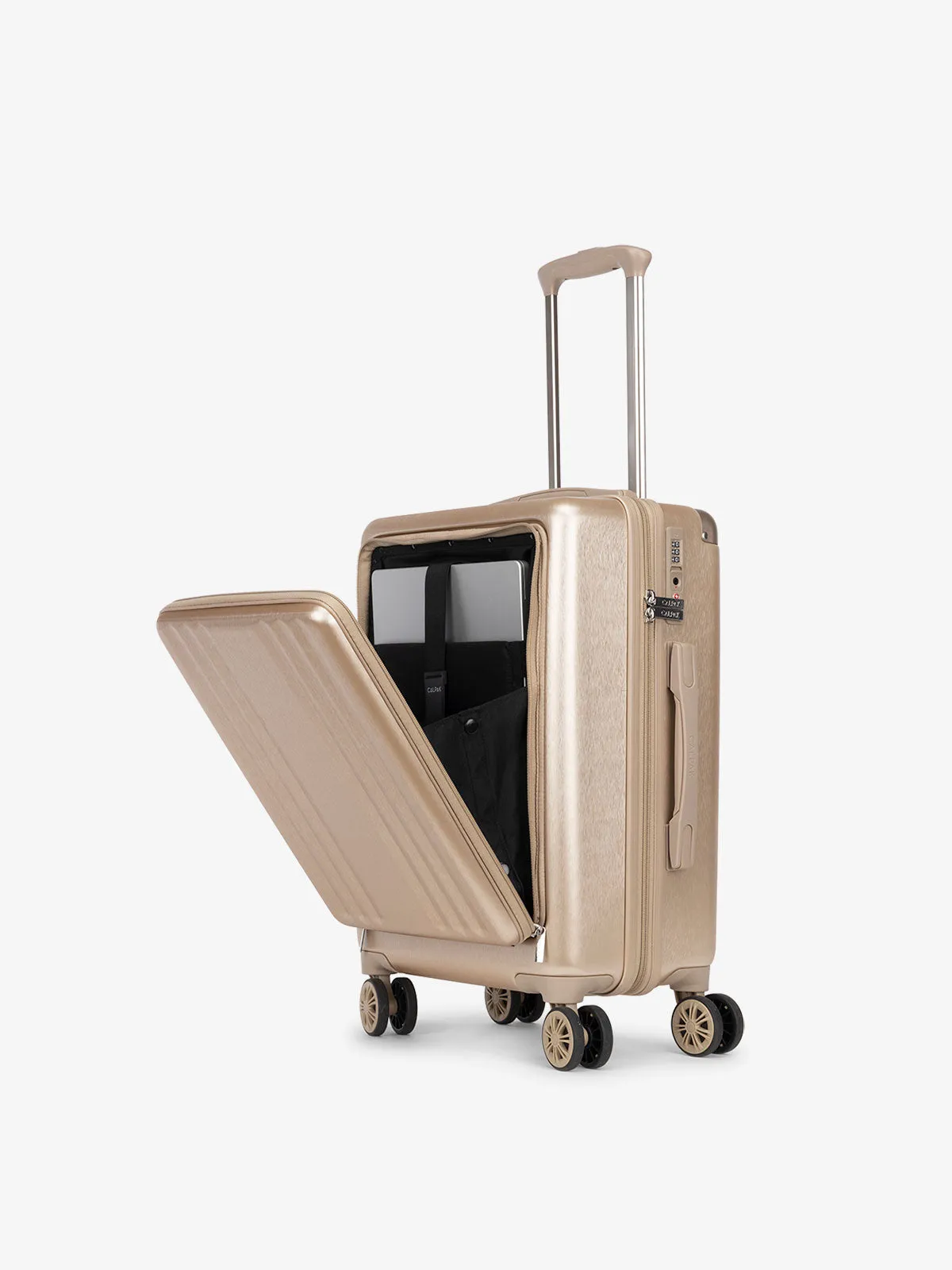 Ambeur Front Pocket Carry-On Luggage