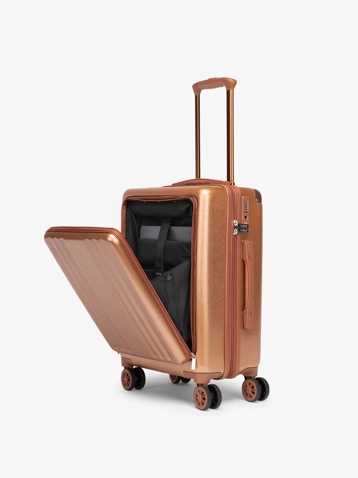 Ambeur Front Pocket Carry-On Luggage