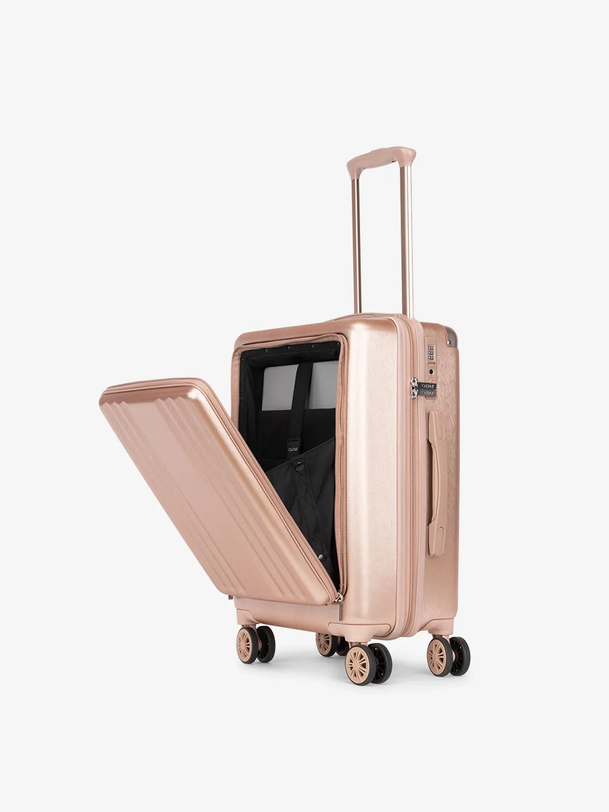 Ambeur Front Pocket Carry-On Luggage