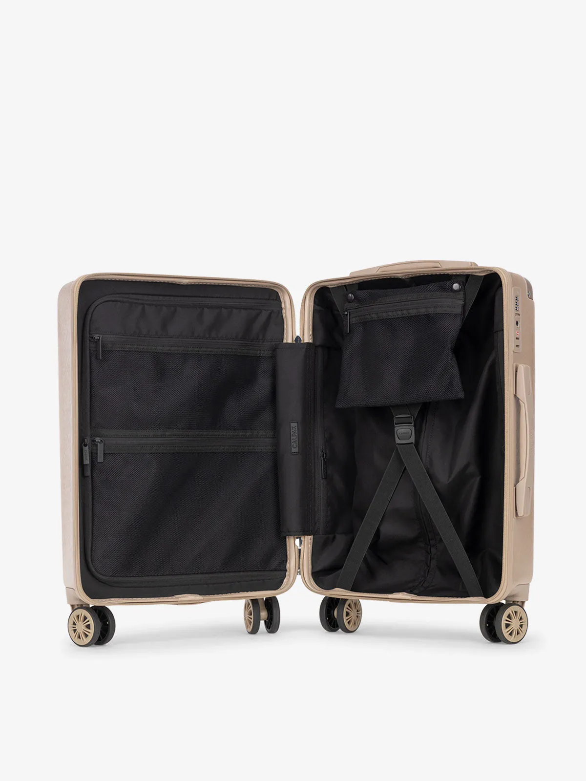 Ambeur Front Pocket Carry-On Luggage