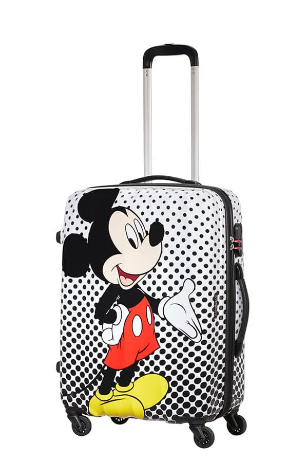 American Tourister Disney Legends 65cm Spinner | Mickey Polka Dot