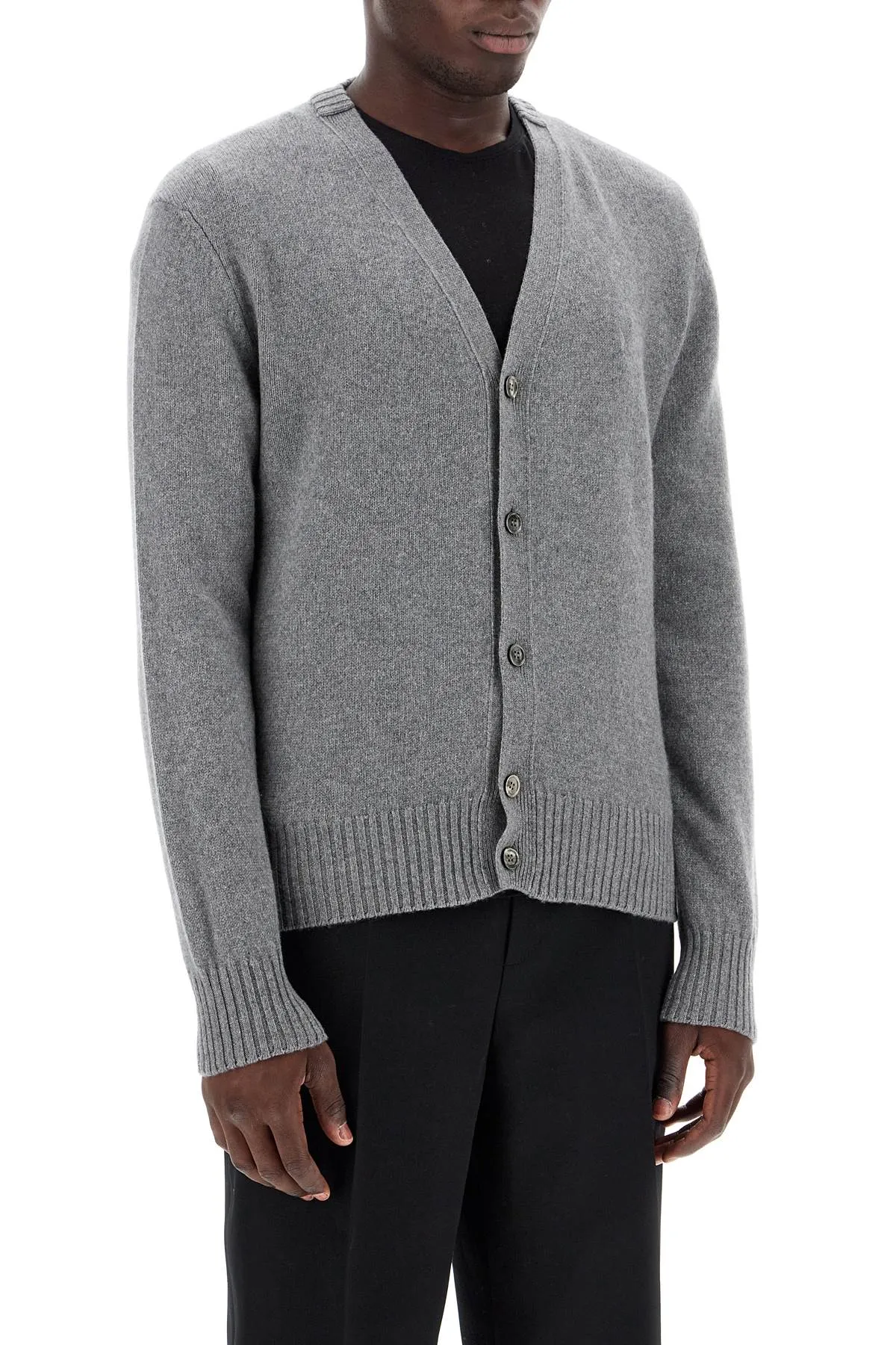 AMI ALEXANDRE MATIUSSI cashmere cardigan for