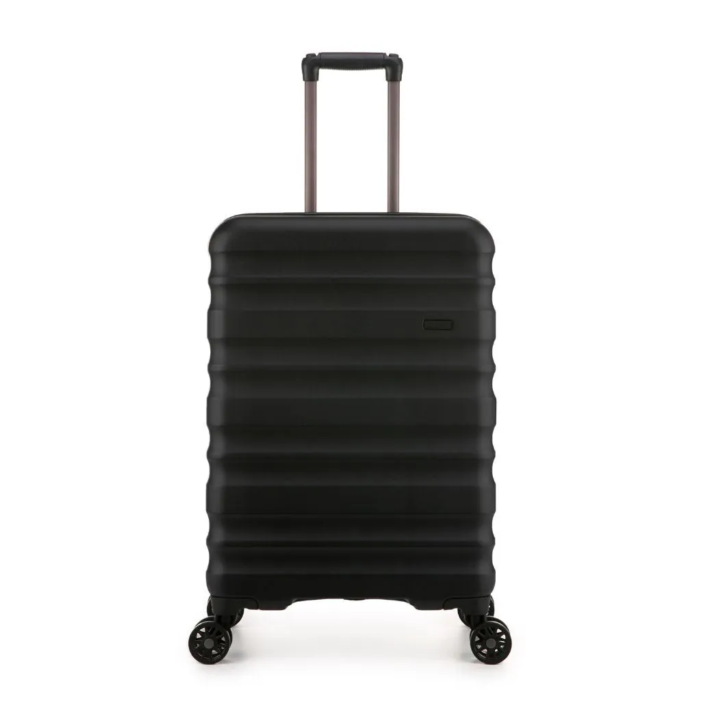 Antler Clifton 67cm Medium Hardsided Luggage - Black