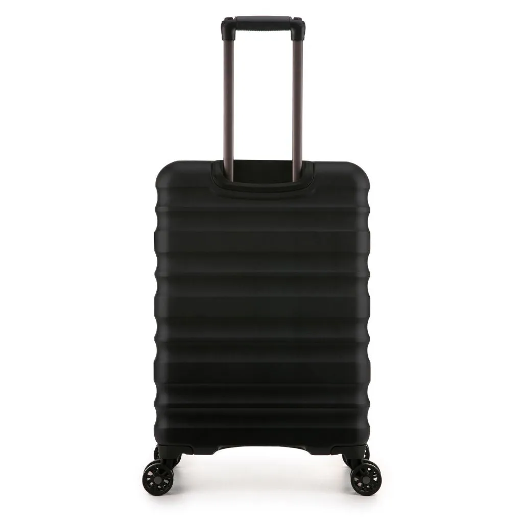 Antler Clifton 67cm Medium Hardsided Luggage - Black