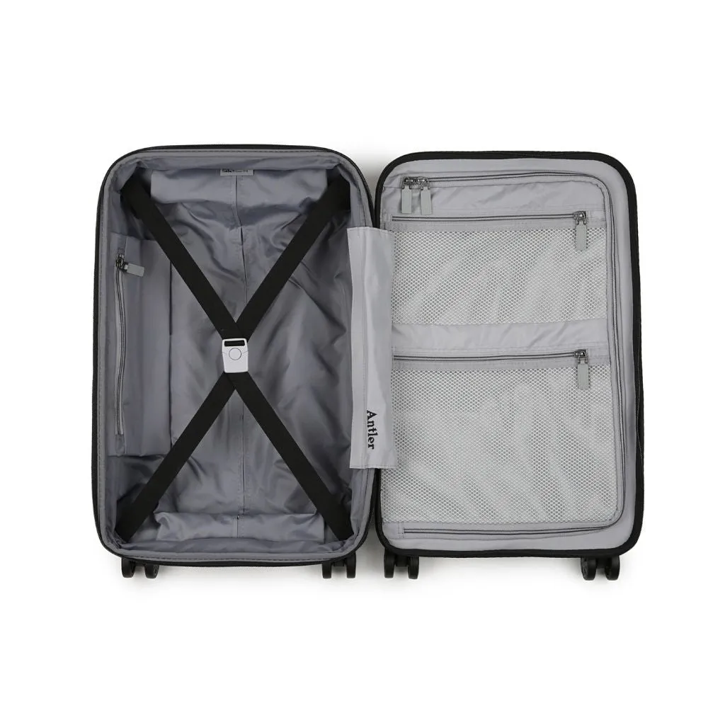 Antler Lincoln 56cm Carry On Hardsided Luggage - Charcoal