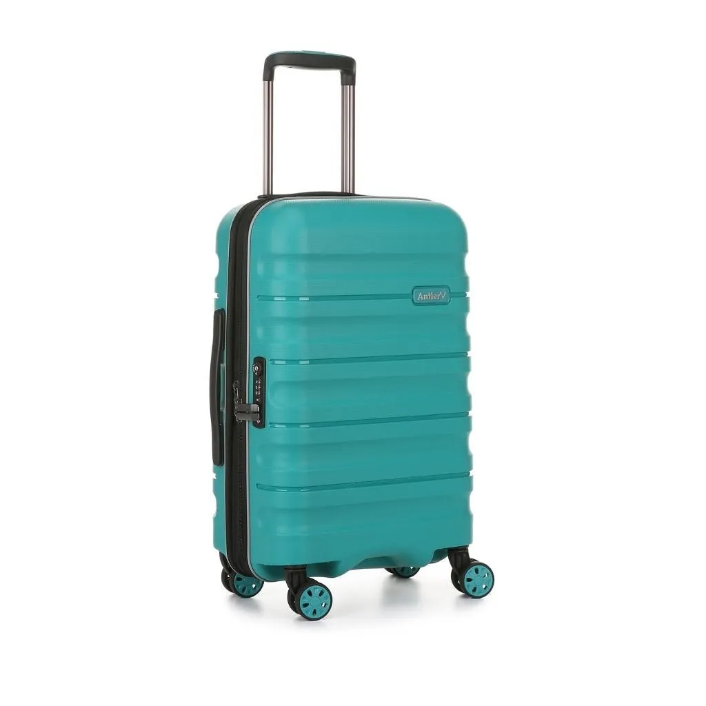 Antler Lincoln 56cm Carry On Hardsided Luggage - Teal