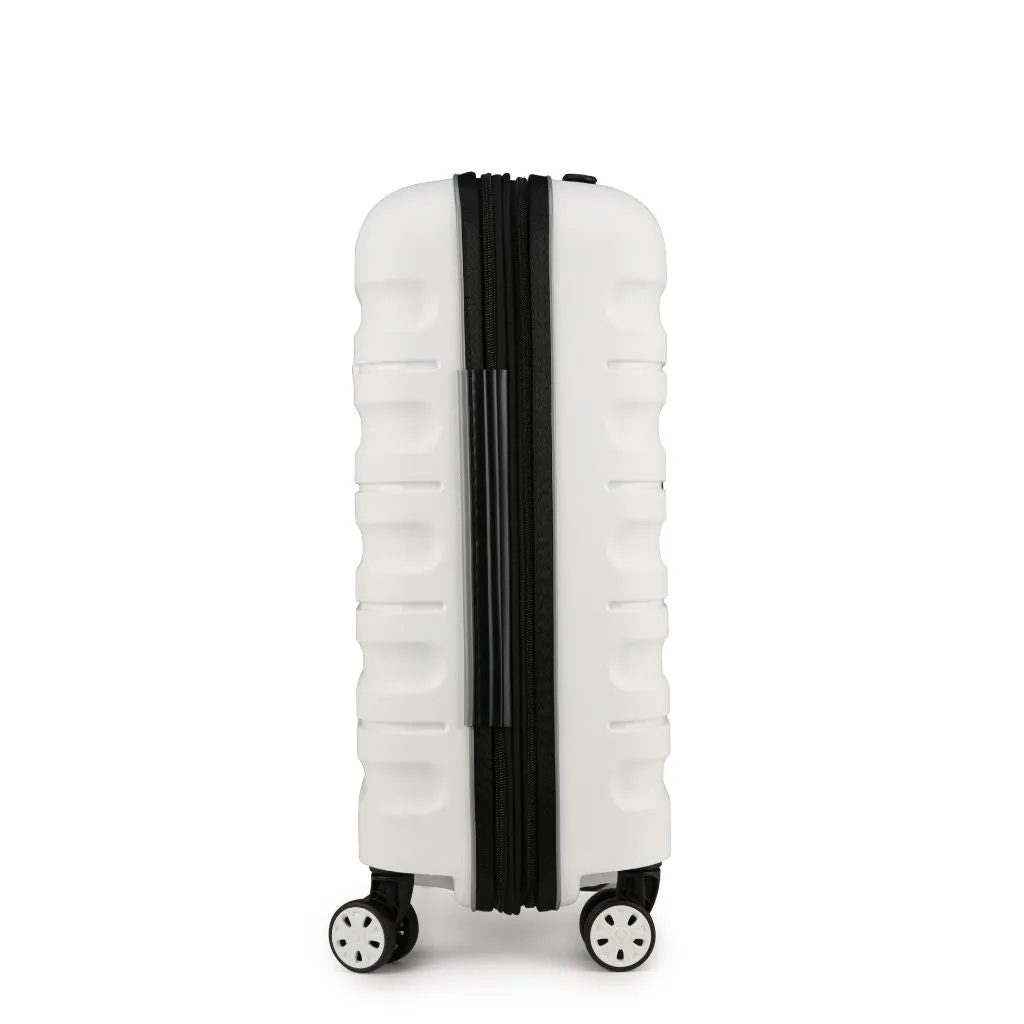 Antler Lincoln 56cm Carry On Hardsided Luggage - White