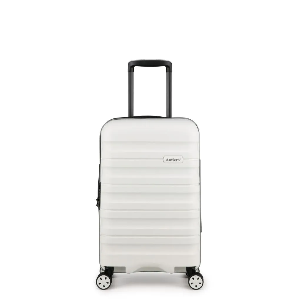 Antler Lincoln 56cm Carry On Hardsided Luggage - White