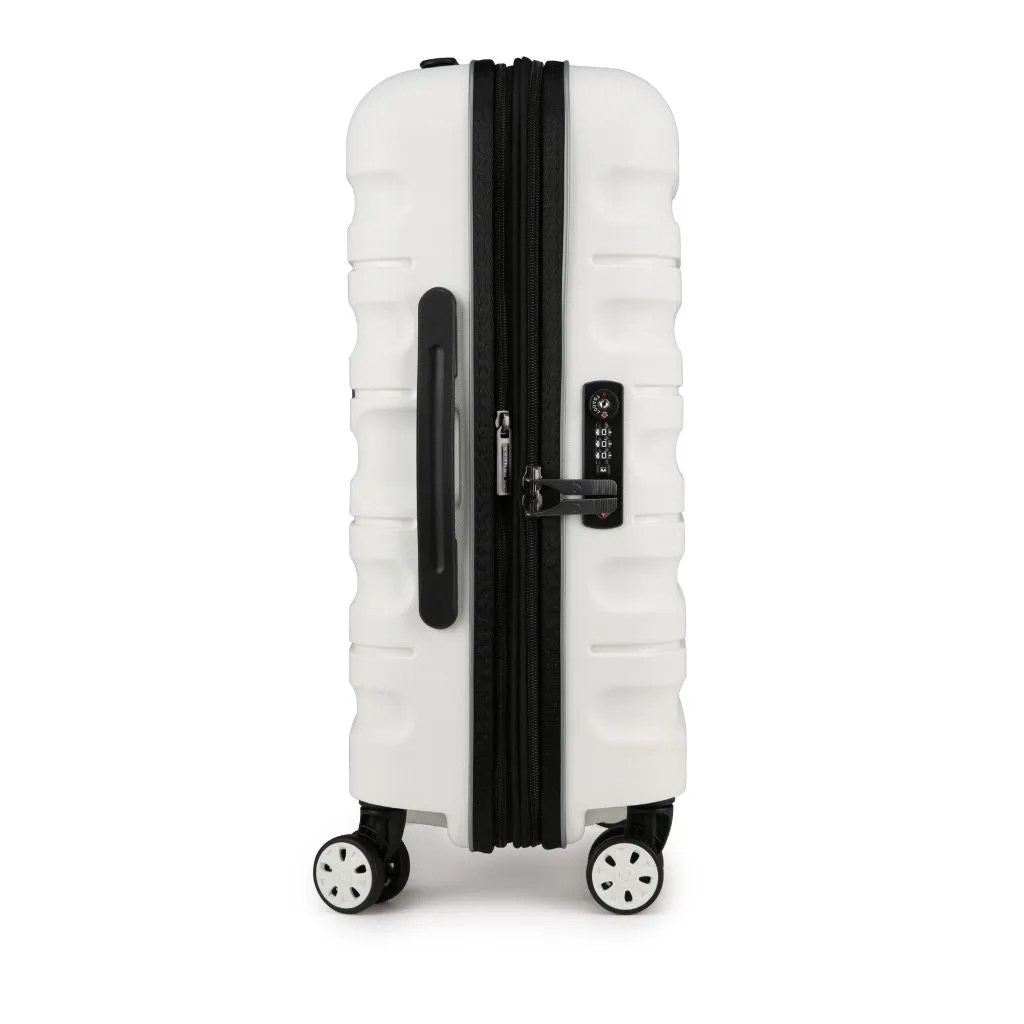 Antler Lincoln 56cm Carry On Hardsided Luggage - White