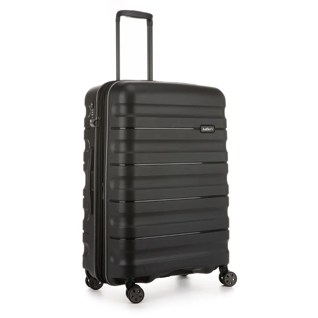 Antler Lincoln 68cm Medium Hardsided Luggage - Black