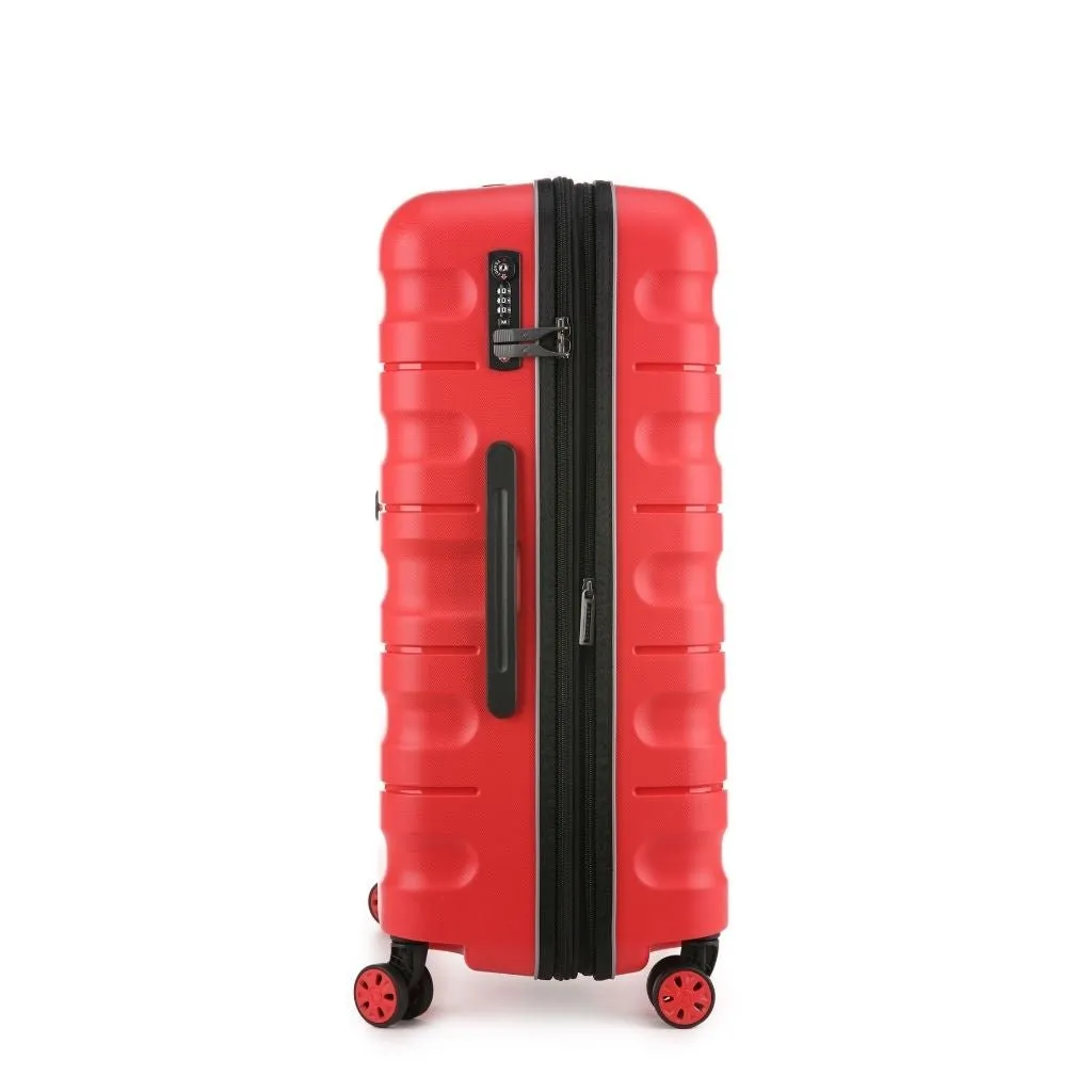 Antler Lincoln 68cm Medium Hardsided Luggage - Red