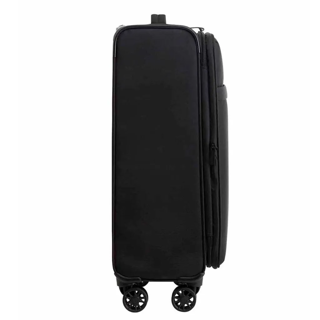 Antler Prestwick 83cm Large Softsided Luggage - Black