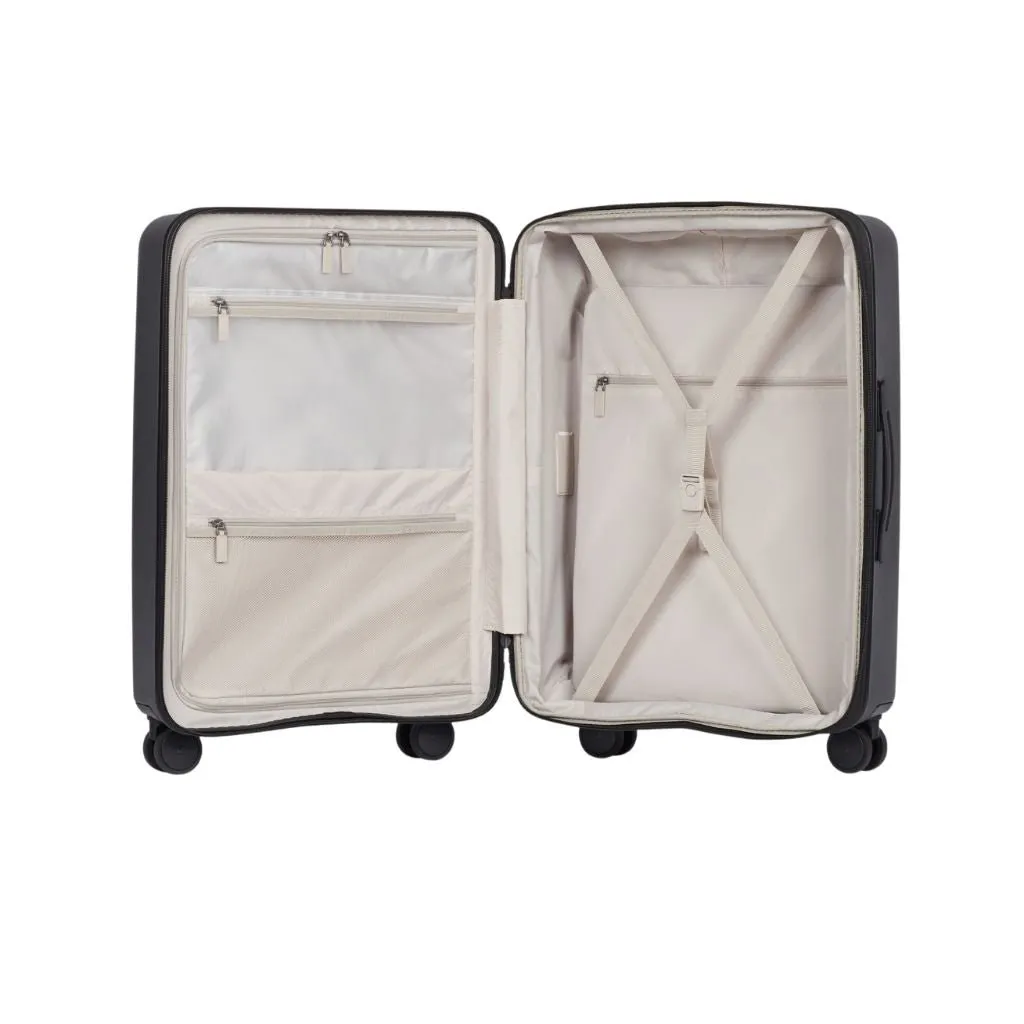 Antler Stamford 68cm Medium Hardsided Luggage - Black