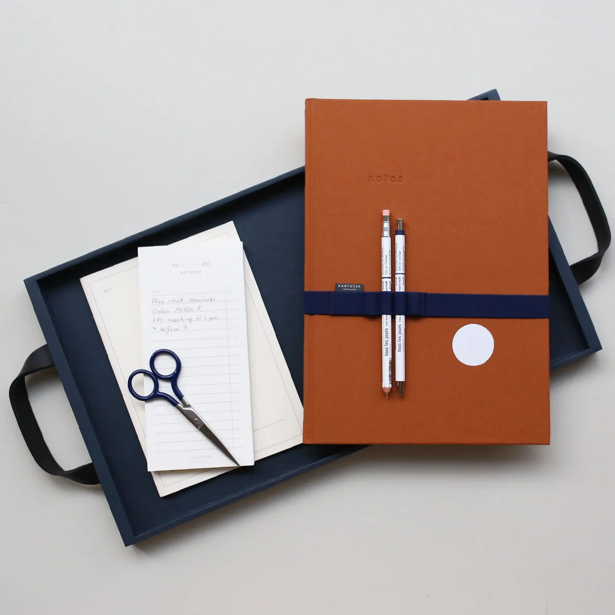 BACK TO BUSINESS SET OCHRE // KEEP TRACK OF MEETINGS