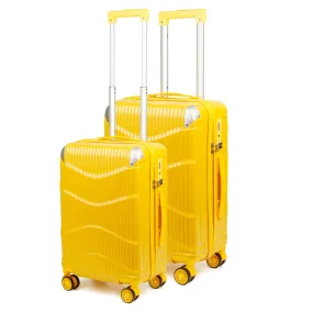 Ballard Series Set of 2 Trolley bags Yellow (Small, Medium)