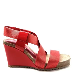 Bande Red- wedge sandal LAST PAIR 37!