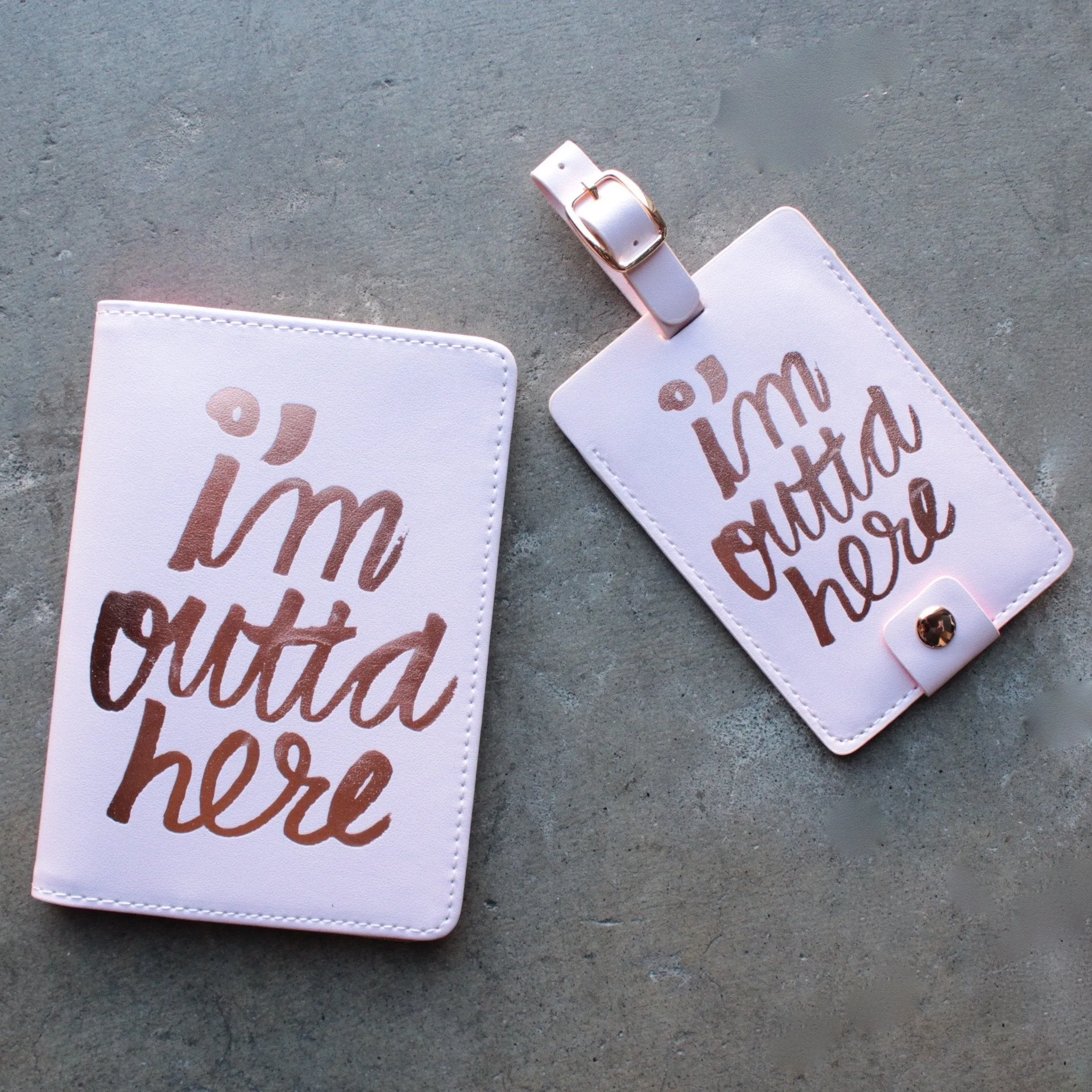 Ban.do - The Getaway Luggage Tag in I'm Outta Here