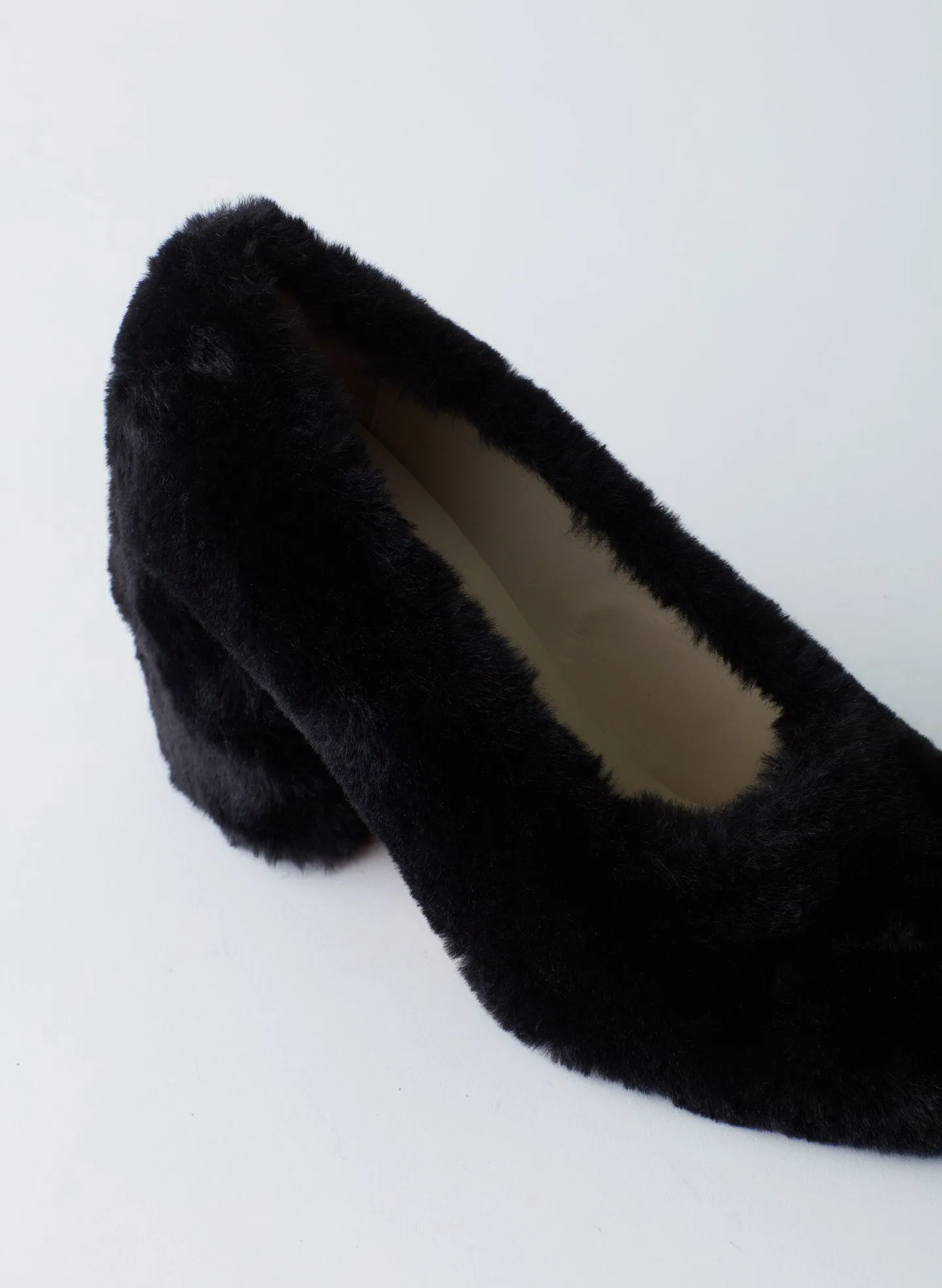 Bela Faux Fur Pump