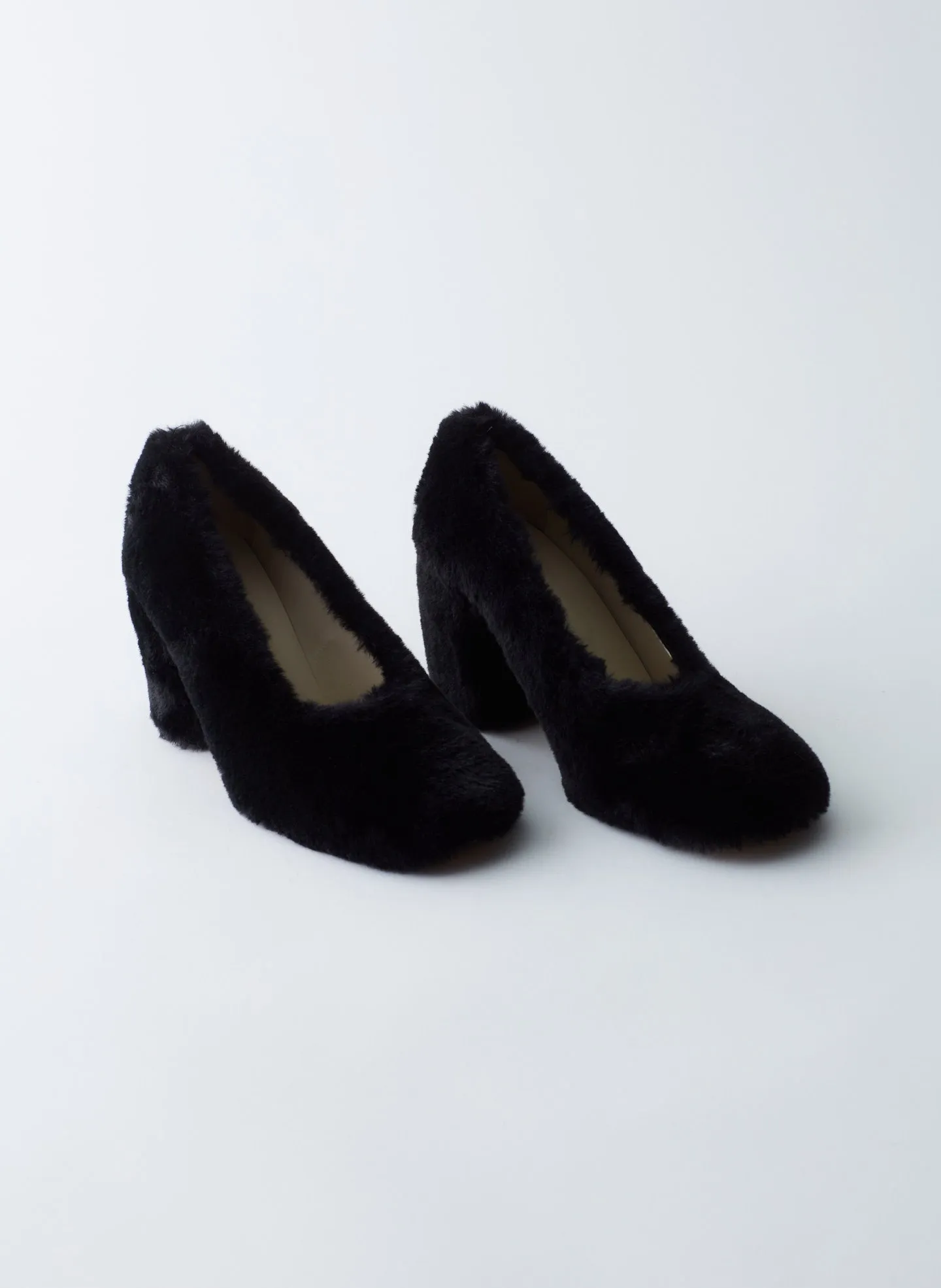 Bela Faux Fur Pump