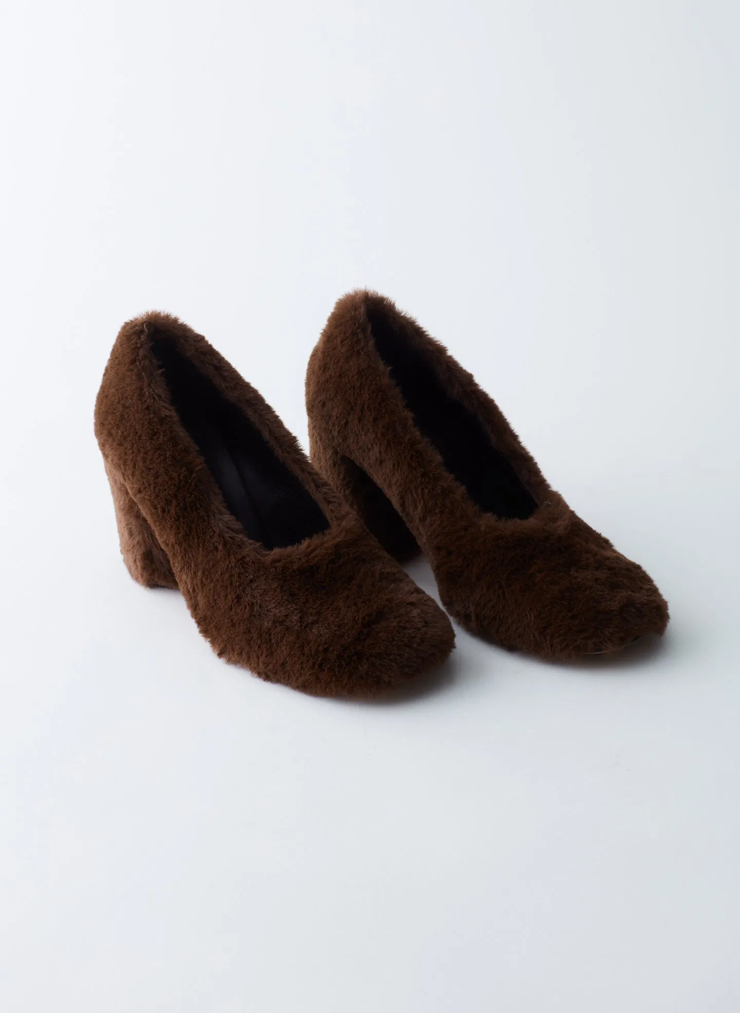 Bela Faux Fur Pump