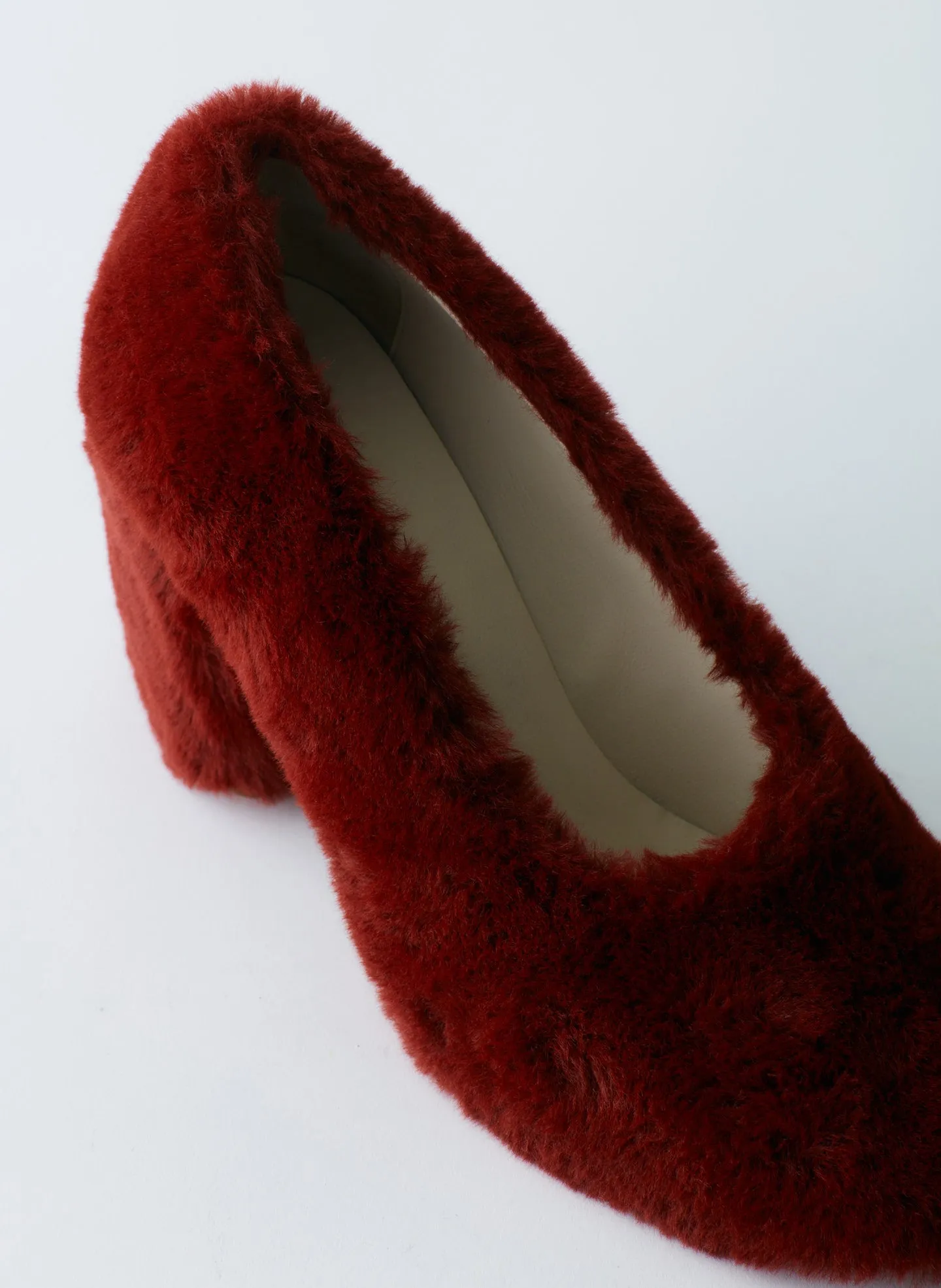 Bela Faux Fur Pump