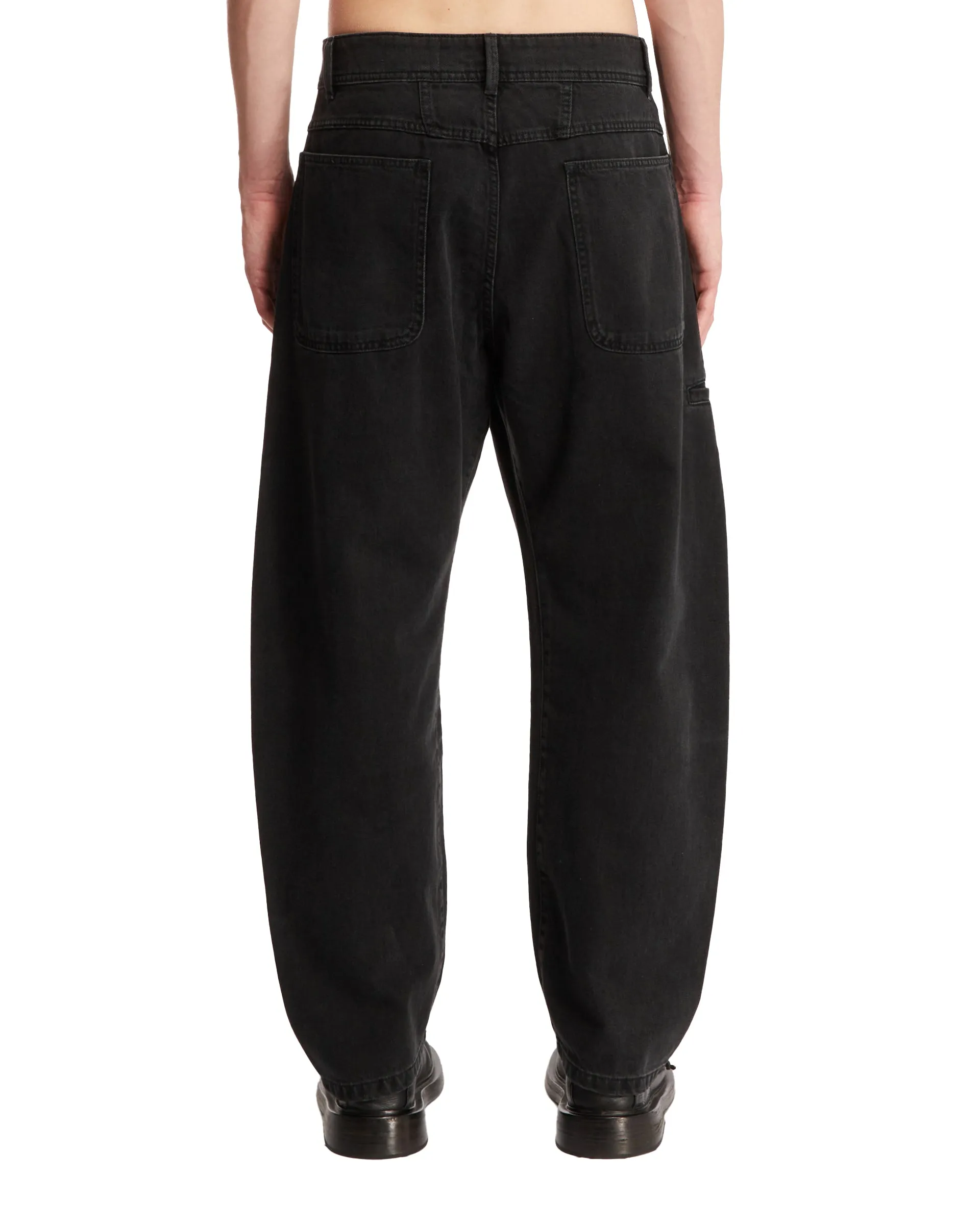 Black Barrel Jeans