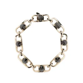 Black Diamond River Chain Bracelet